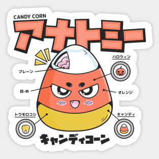 Anatomy of a Candy Corn Sticker